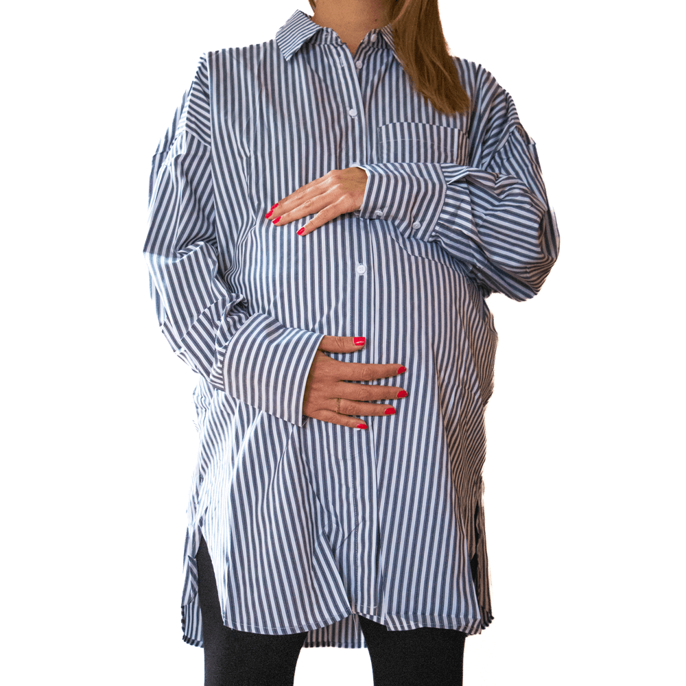 CAMISA OVERSIZE MANGA LARGA NEGRA